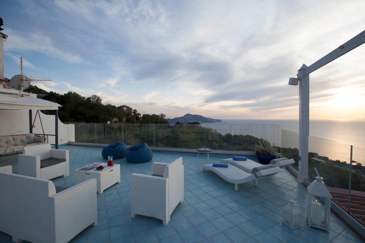 Villa Venus In Penisola Sorrentina Massa Lubrense Exterior foto
